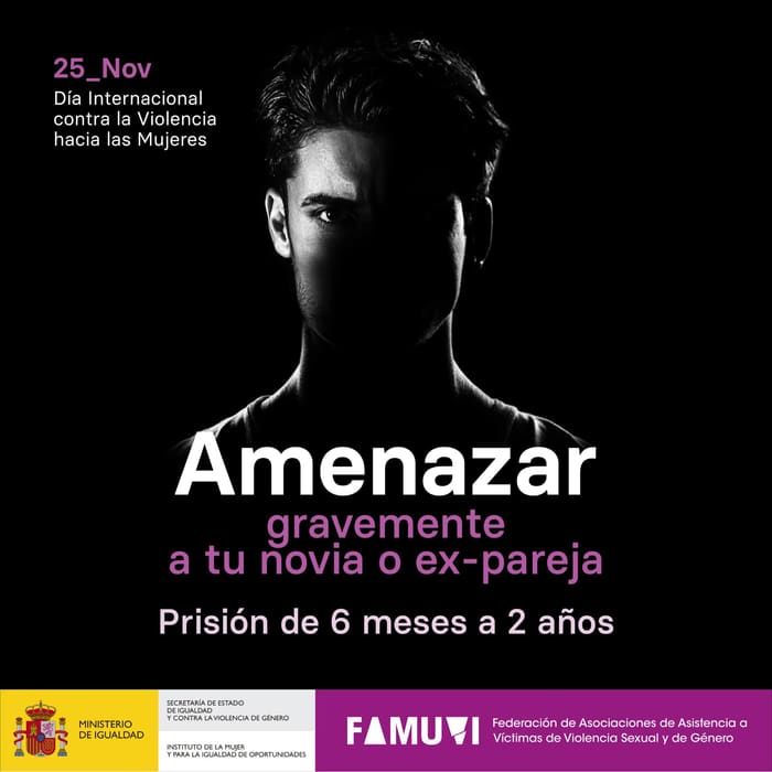 Campaña 25N - Amenazar no es