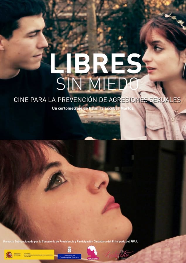 Cartel del cortometraje Libres Sin Miedo